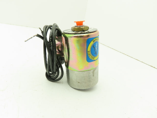 Honeywell Skinner V5D30090 Solenoid Valve 3-Way NC 120V 75 PSI 1/8" NPT
