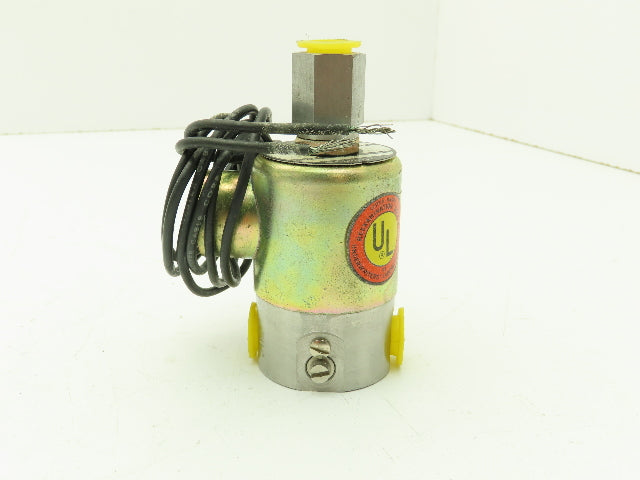 Honeywell Skinner V5L44410 Solenoid Valve 3-Way NC 115V 50 PSI 1/4" NPT