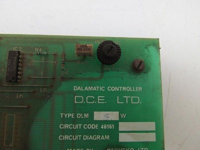 DCE D.C.E. Ltd 5W Dalamatic Controller Circuit Board Card