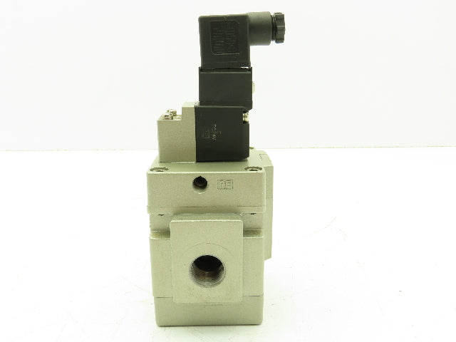 SMC VG342-5DZ-04A-E 3 Port Pilot Poppet Solenoid Valve 24 Volt DC Coil