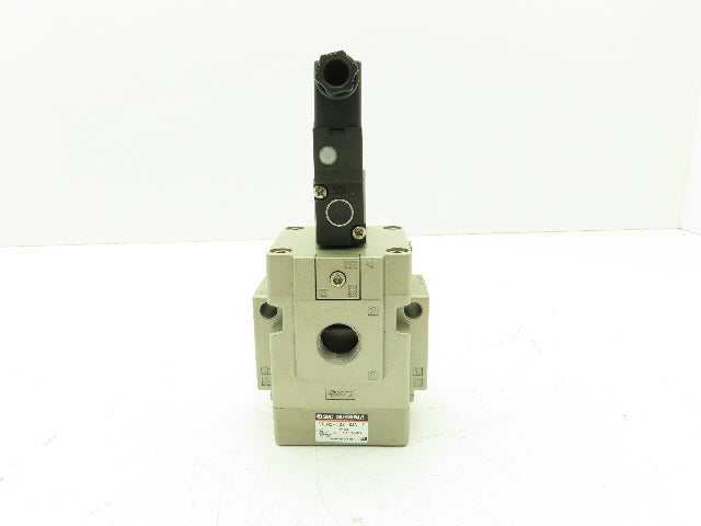 SMC VG342-5DZ-04A-E 3 Port Pilot Poppet Solenoid Valve 24 Volt DC Coil