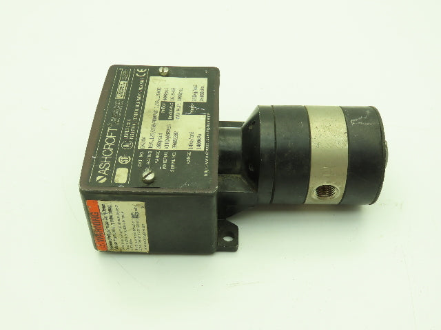 Ashcroft D424V Pressure Switch 200 PSID