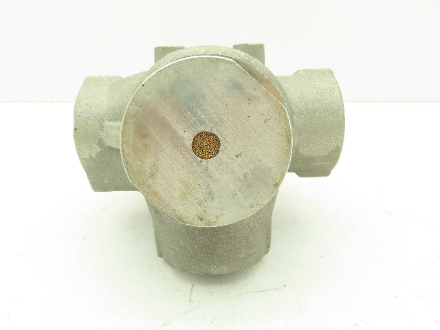 Parker N38471091 Pneumatic Pilot Air Control Valve 3-Way NO 250 PSI 1" NPT