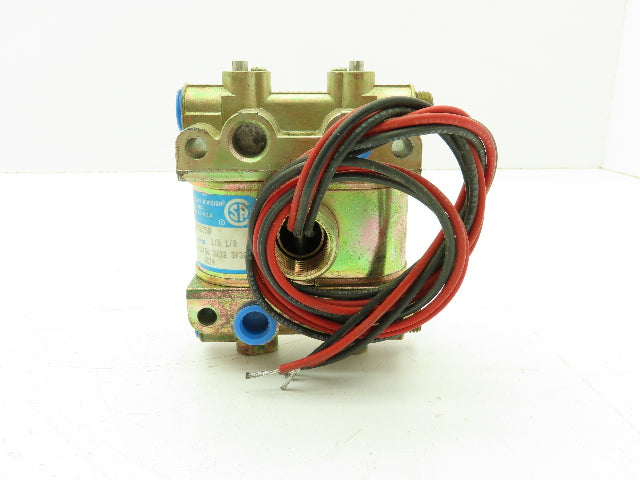 Honeywell Skinner V935LEH2050 Solenoid Valve 4-Way NC/NO 120V 50 PSI 1/4" NPT
