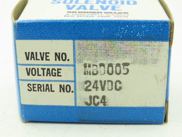 Honeywell Skinner MBD005 Micro Miniature Solenoid Air Valve 3-Way 24VDC 150 PSI