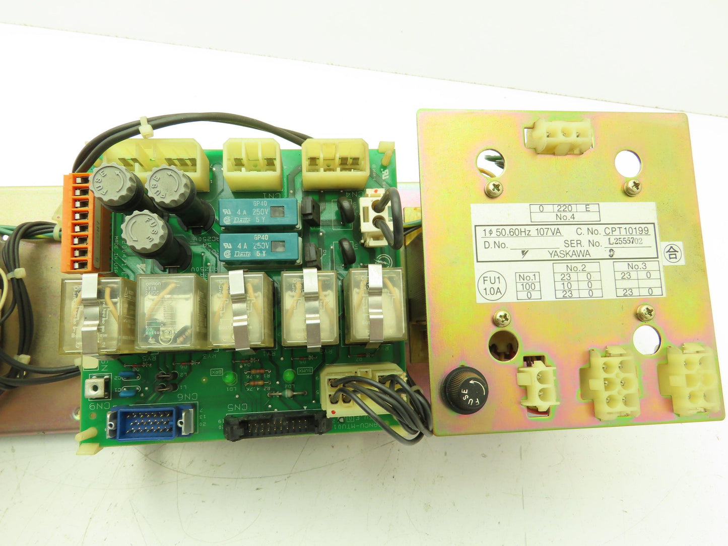 Yaskawa Electric JZNC-MTU02-3 Robot Controller Power Supply Module