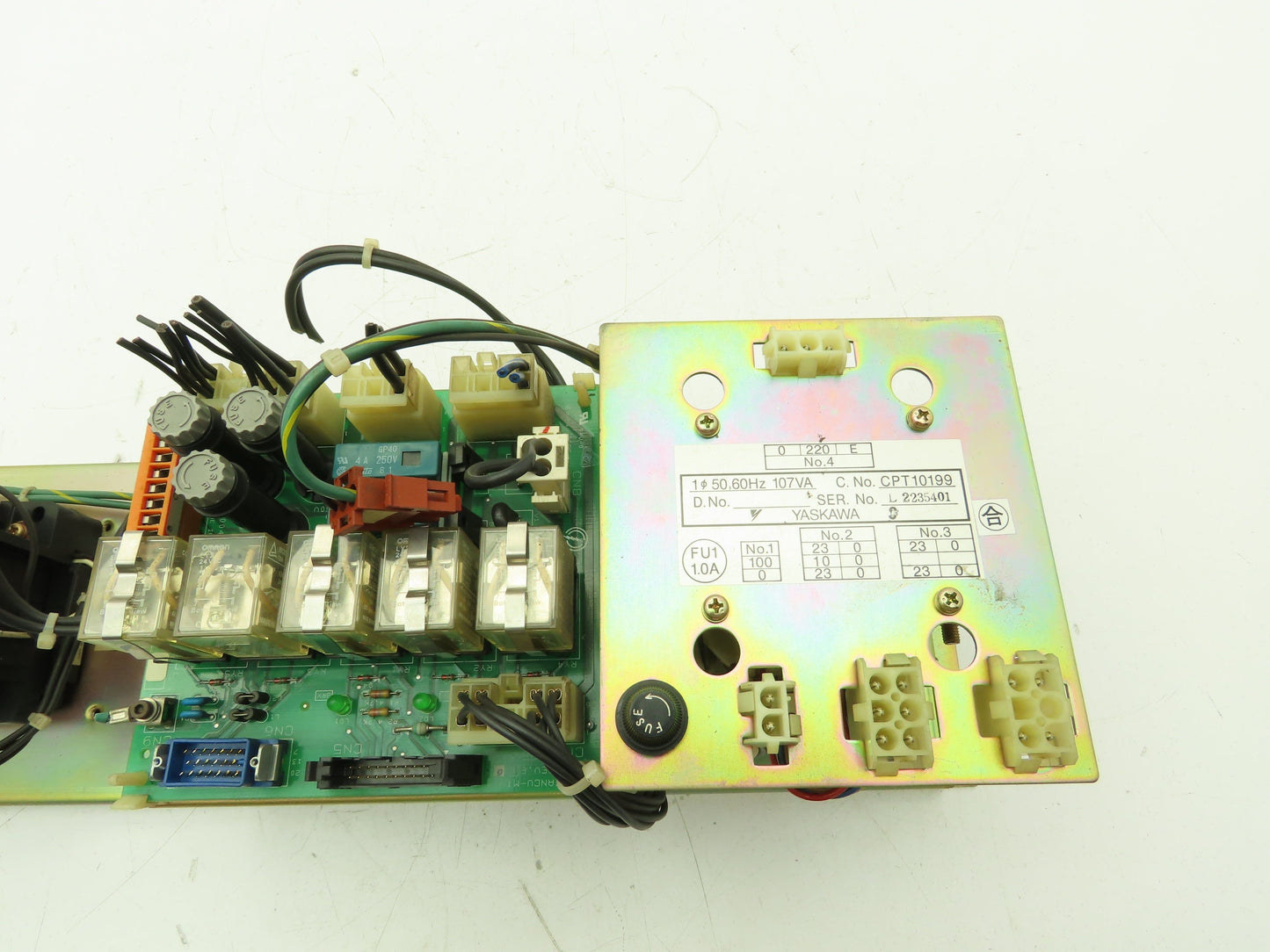 Yaskawa Electric JZNC-MTU02-3 Robot Controller Power Supply Module