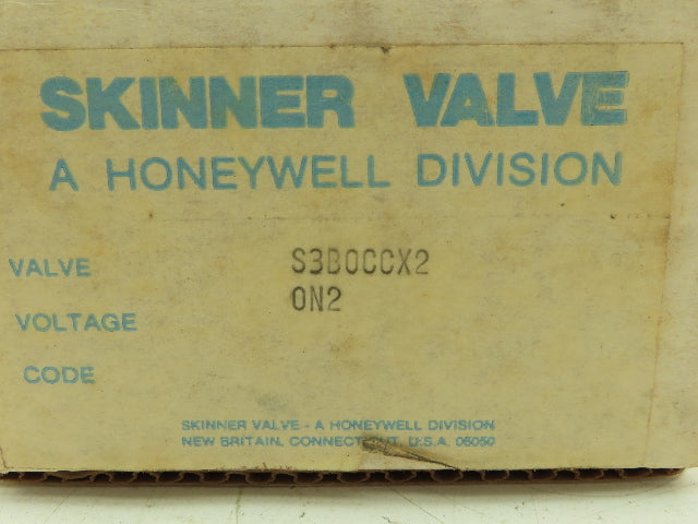 S3B0CCX2 Skinner Directional Control Valve 5/2 5 Way 2 Pos 1/4" NPT 150 PSI