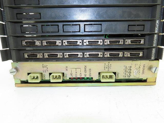 Fuji Yaskawa DF9201893-A0 PLC Slot Rack Chassis Power Supply MCP01 MIF01 MCP01B