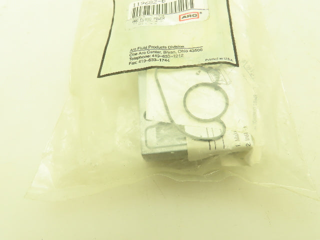 ARO 119682-B Valve Manifold End Plate Kit Aluminum NPT