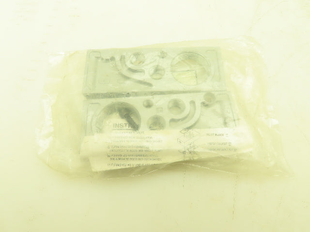 ARO 119682-B Valve Manifold End Plate Kit Aluminum NPT