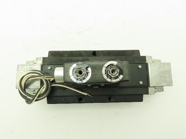 ARO 5540 2323 28 Pneumatic Solenoid Control Spool Valve 5/2 Pos 120V 1" NPT