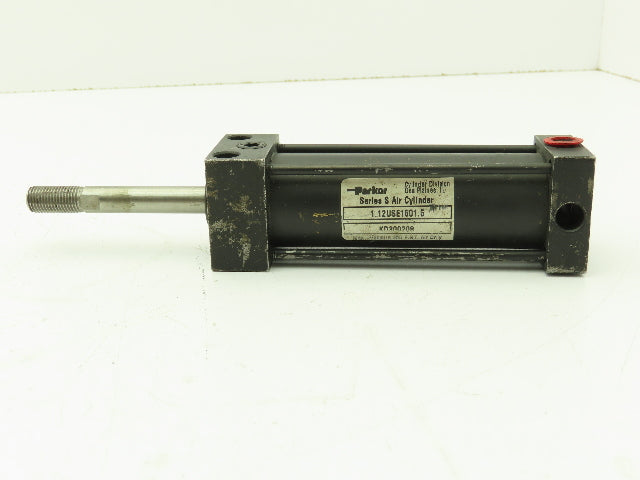 Parker 1.12USE1601.5 Pneumatic Air Cylinder 1.5 Stroke 1" Bore Spring Extend