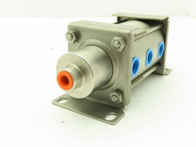 Honeywell Skinner H9-104 Stainless Pneumatic Pilot Valve 5/2 Pos 200 PSI 1/4"NPT