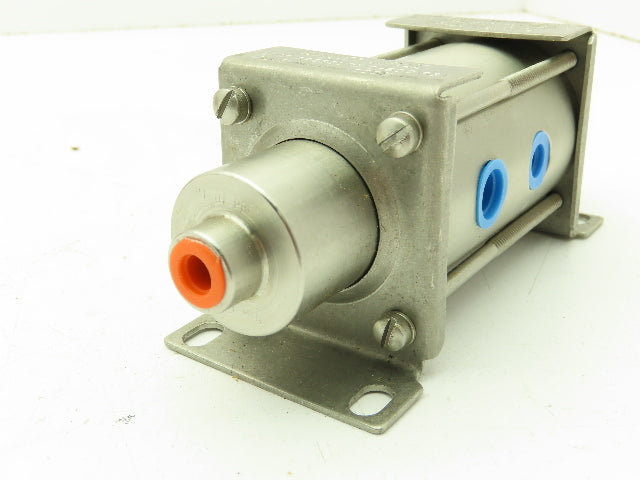 Honeywell Skinner H9-104 Stainless Pneumatic Pilot Valve 5/2 Pos 200 PSI 1/4"NPT