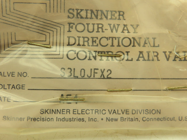 Skinner S3L0JFX2 Pneumatic Directional Hand Lever Valve 5/3 Pos Spring Return