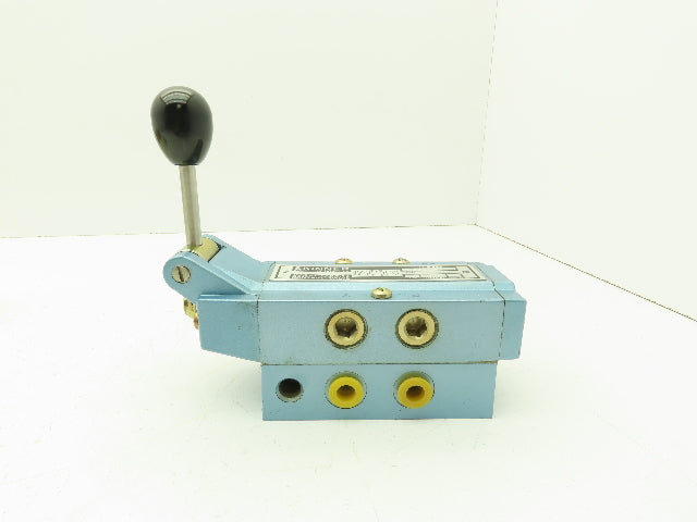 Skinner S3L0JFX2 Pneumatic Directional Hand Lever Valve 5/3 Pos Spring Return