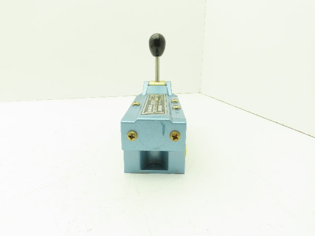 Skinner S3L0JFX2 Pneumatic Directional Hand Lever Valve 5/3 Pos Spring Return