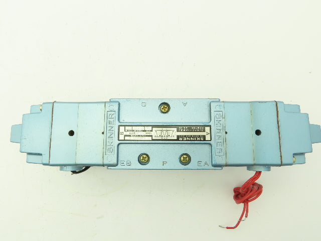 Honeywell Skinner S4KKHDL5 Solenoid Valve 5-Way 3 Pos 110V 150 PSI 3/4" NPT