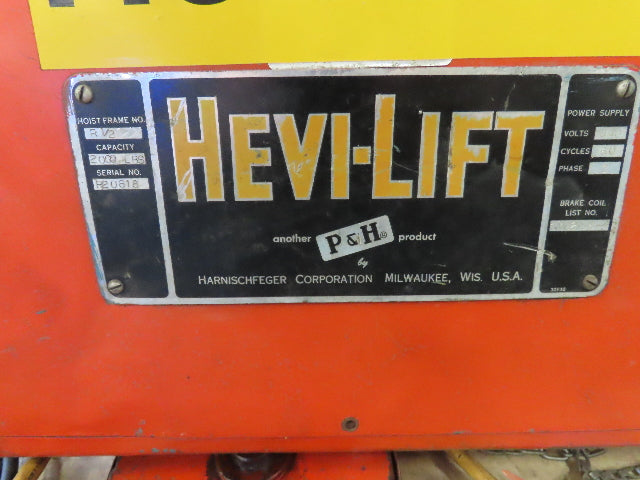 1 Ton Work Station I-Beam Swivel Jib Crane 2Hp Cable Hoist 15' Span 16' 9" HUB
