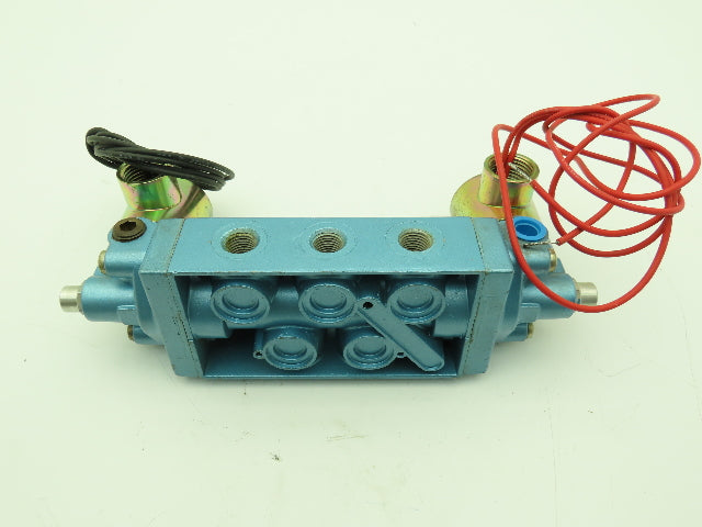 Honeywell Skinner S3SSHBL2 Solenoid Valve 5-Way 2 Pos 120V 150 PSI 1/4" NPT