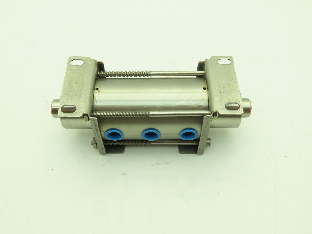 Skinner H9-104 Pneumatic Spool 5/3 Valve 5 Port 2 Pos Stainless 1/4" NPT