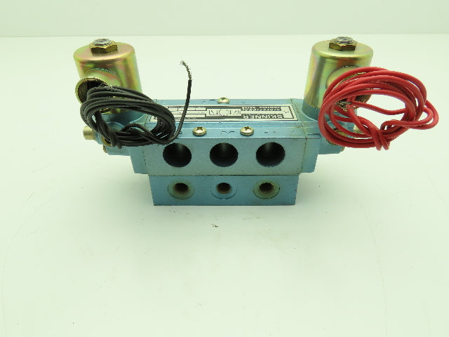 Skinner S3SSJDL2 Directional Control Valve 5-Way 3 Pos 120V 1/4" NPT