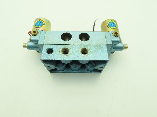 Skinner S3SSJDL2 Directional Control Valve 5-Way 3 Pos 120V 1/4" NPT