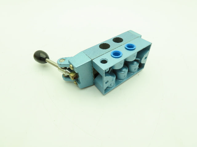 Skinner S3L0BFX3 Manual Directional Control Valve 5-Way 2 Pos 150PSI 3/8" NPT