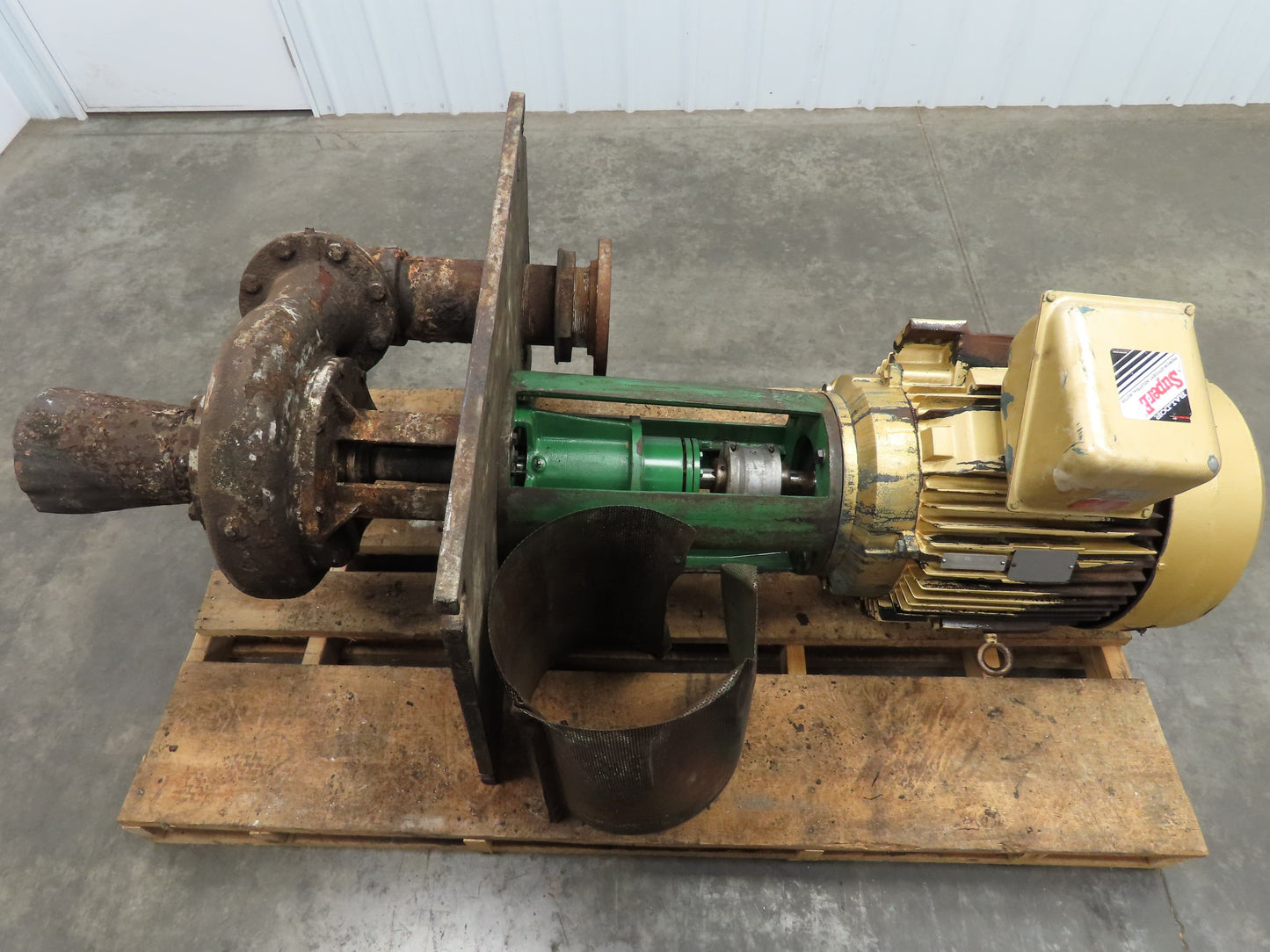 Crane Deming 5564 Size 6X6X12 Vertical Process Pump 110 ft Head 1250 gpm 50 hp
