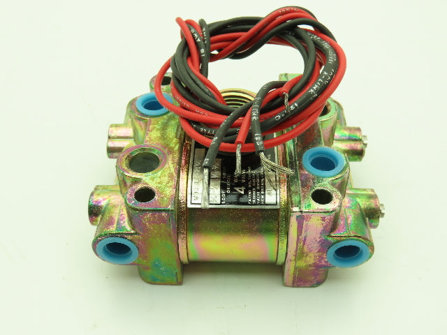 Honeywell Skinner V935LEP2150 Solenoid Valve 4-Way NO/NC 120V 150 PSI 1/4" NPT