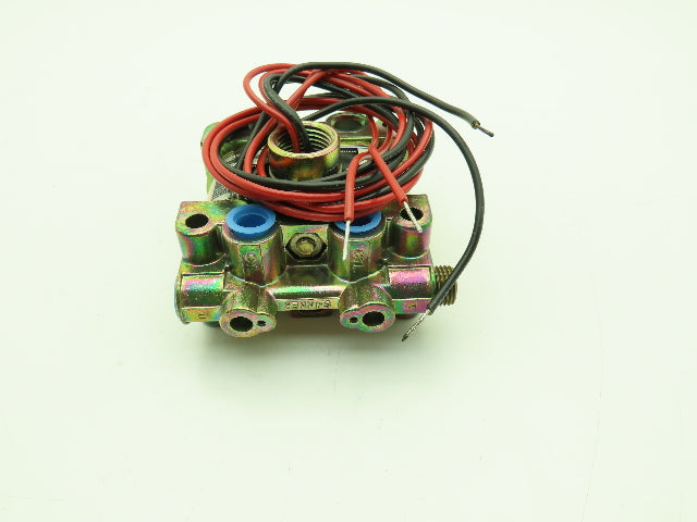 Honeywell Skinner V933DX19 Solenoid Valve 4-Way NC 120V 50 PSI 1/4" NPT