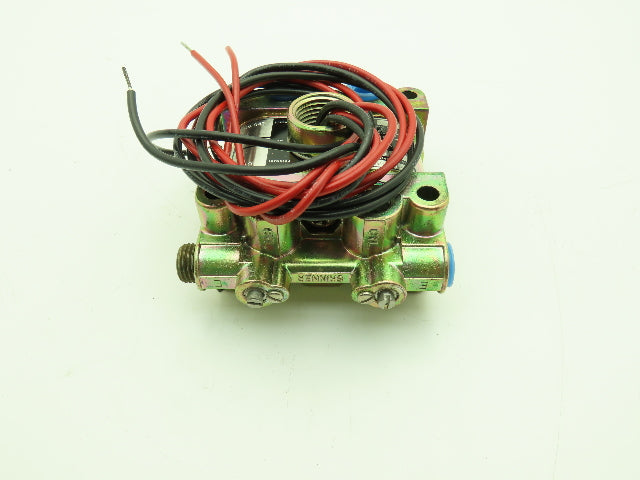 Honeywell Skinner V933DX19 Solenoid Valve 4-Way NC 120V 50 PSI 1/4" NPT