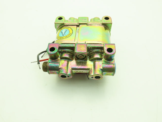 Honeywell Skinner V933DX19 Solenoid Valve 4-Way NC 120V 50 PSI 1/4" NPT