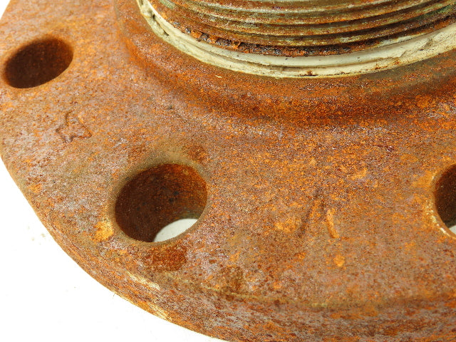 Anvil 4" Threaded Steel Flanged Straight Pipe Connector #125