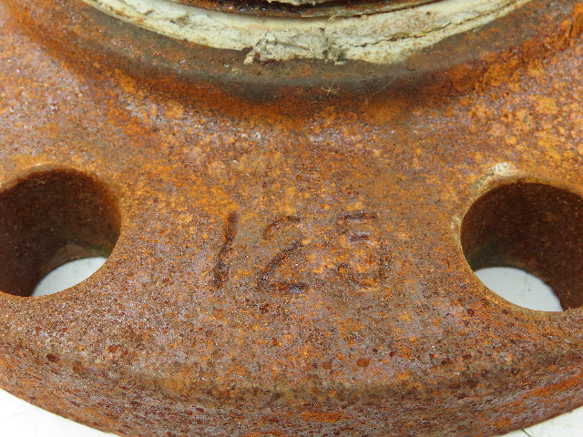 Anvil 4" Threaded Steel Flanged Straight Pipe Connector #125
