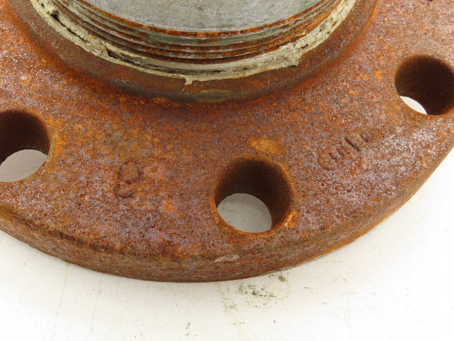 Anvil 4" Threaded Steel Flanged Straight Pipe Connector #125