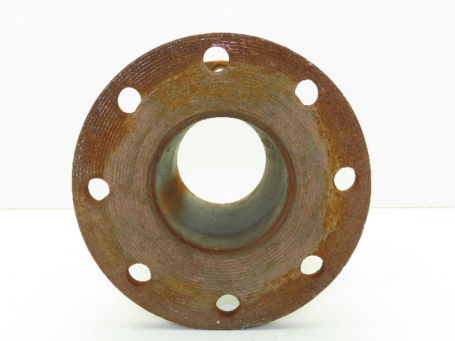 Anvil 4" Threaded Steel Flanged Straight Pipe Connector #125