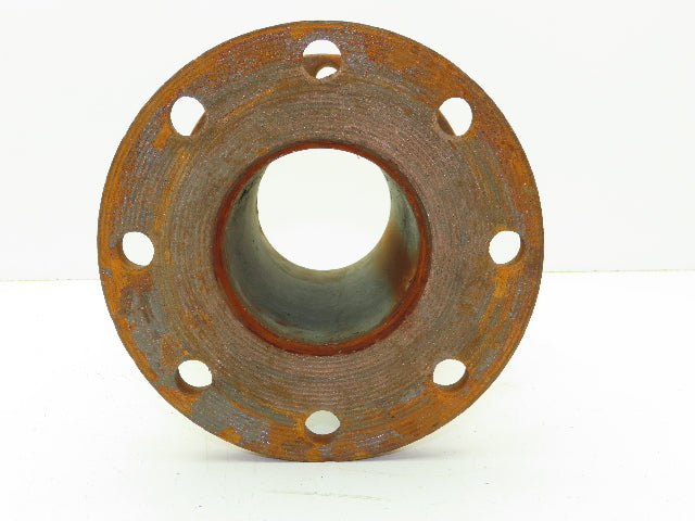Anvil 4" Threaded Steel Flanged Straight Pipe Connector #125