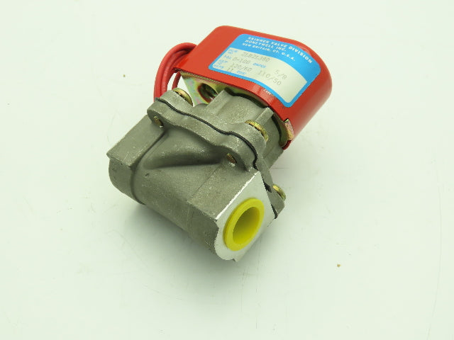 Skinner Lancer 2LB2L380 Solenoid Valve 2-Way NC 120V 100 PSI 1/2"NPT Stainless