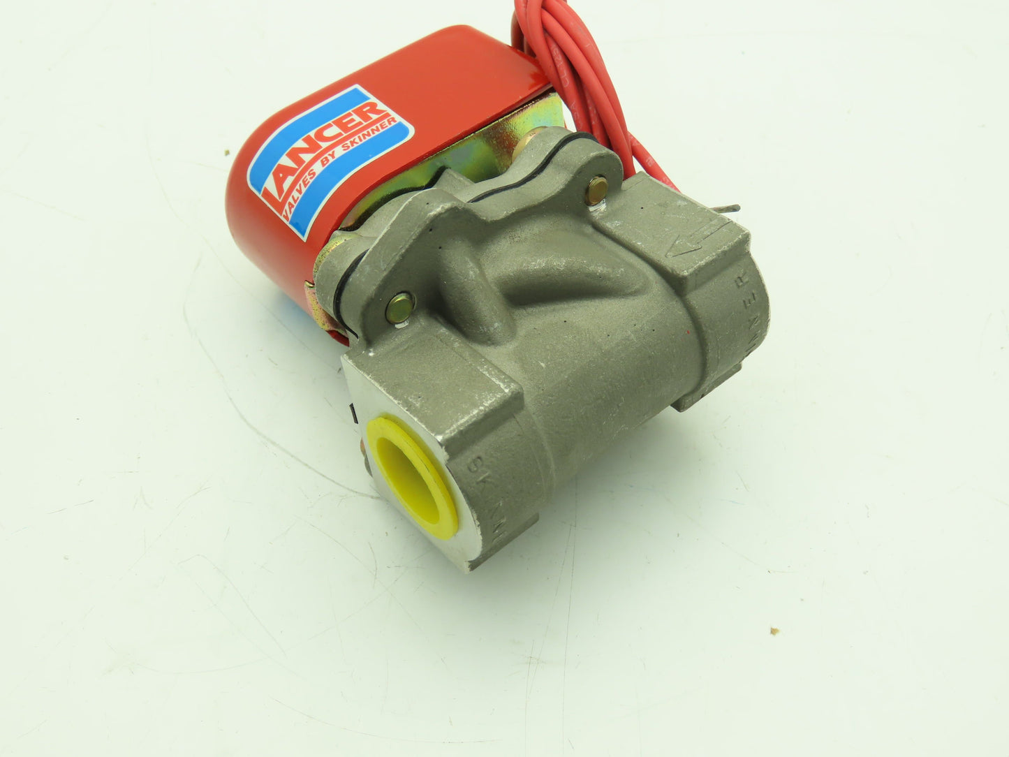 Skinner Lancer 2LB2L380 Solenoid Valve 2-Way NC 120V 100 PSI 1/2"NPT Stainless