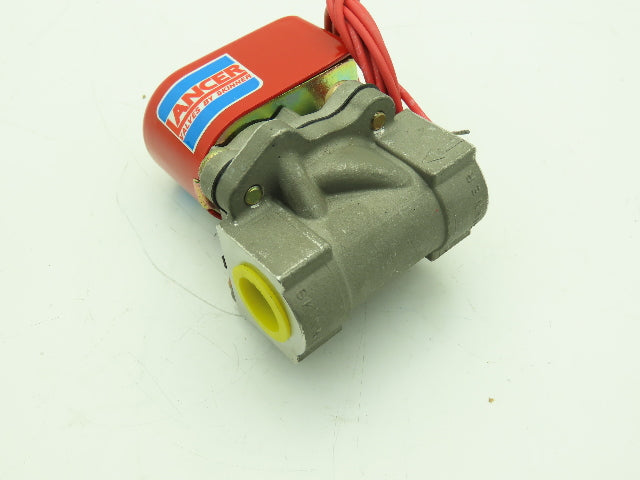 Skinner Lancer 2LB2L380 Solenoid Valve 2-Way NC 120V 100 PSI 1/2"NPT Stainless