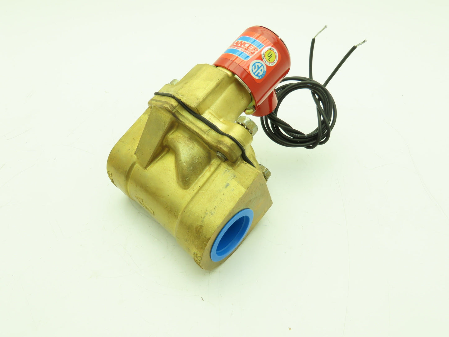 Skinner Lancer 2LH2LBG6127 Brass Solenoid Valve 2-Way NC 120V 125 PSI 1" NPT