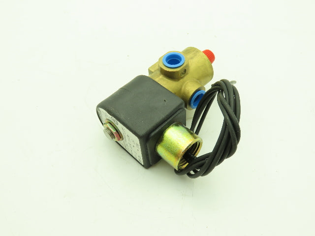 Honeywell Skinner 7131TBN2JVM0N0C111P3 Solenoid Valve 3-Way NC 120V 100 PSI 1/4"