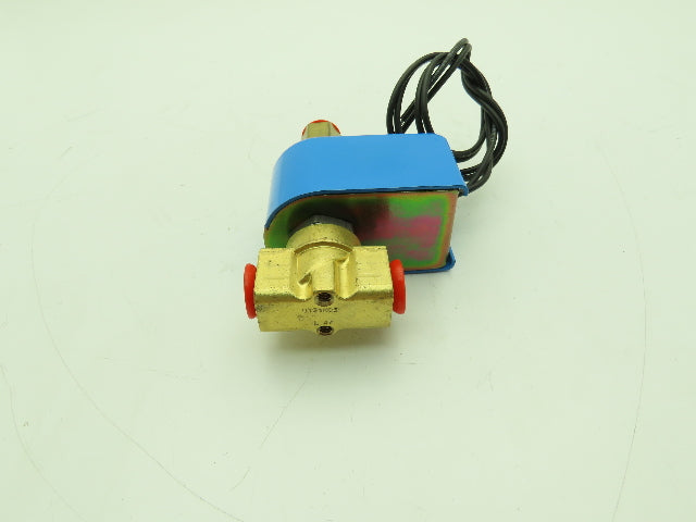 Honeywell Skinner 713Z 1 Brass Solenoid Valve 3-Way NO 24VDC 600 PSI 1/4" NPT