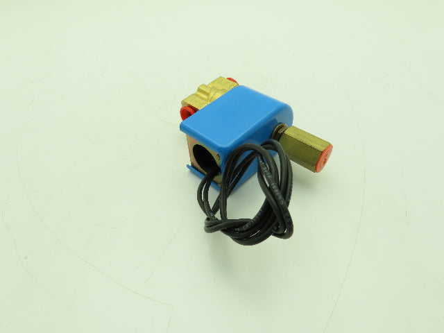 Honeywell Skinner 713Z 1 Brass Solenoid Valve 3-Way NO 24VDC 600 PSI 1/4" NPT