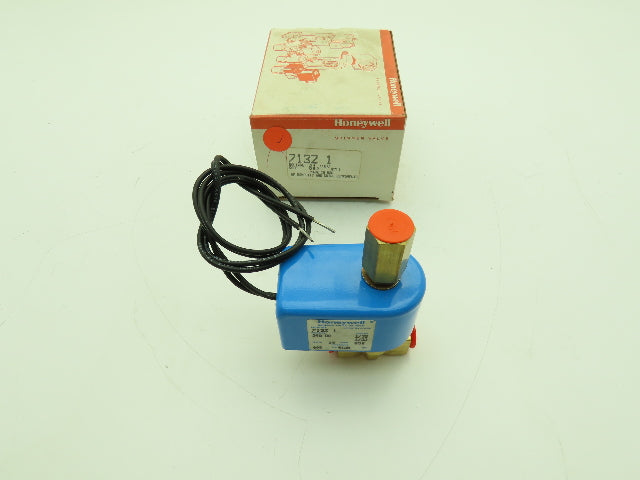 Honeywell Skinner 713Z 1 Brass Solenoid Valve 3-Way NO 24VDC 600 PSI 1/4" NPT