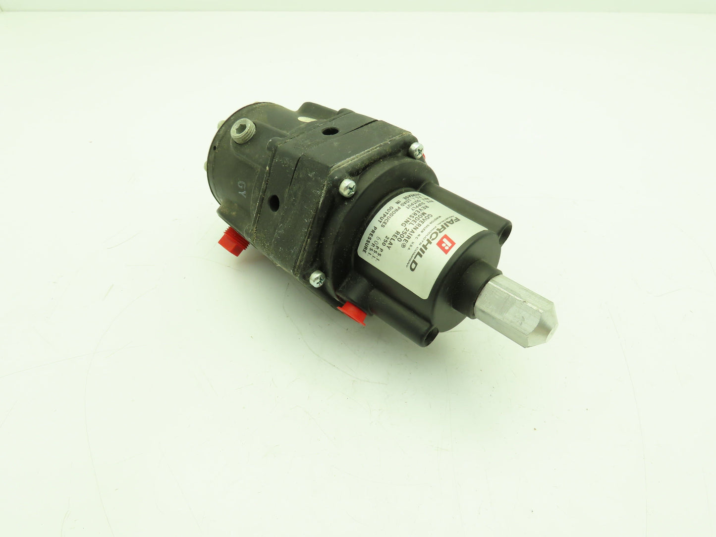 Fairchild 2543 Pneumatic Air Governaire Model 2500 Reversing Relay 60PSI 3/8"NPT