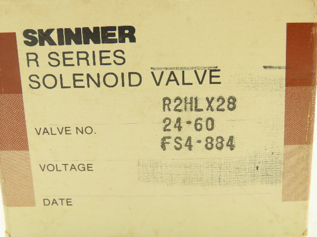 Honeywell Skinner R2HLX28 Solenoid Valve 2-Way NC 24VAC 60HZ 1250 PSI 1/4" NPT