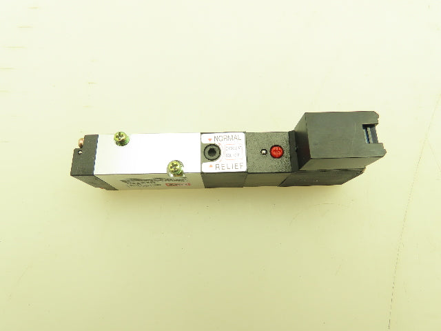 Aro Sierra S5SB9D Pneumatic Air Spool Valve 5/2 5 Port 2 Pos 1/16" NPT 24VDC